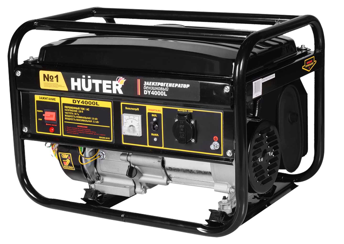 Бензиновый генератор Huter DY4000L
