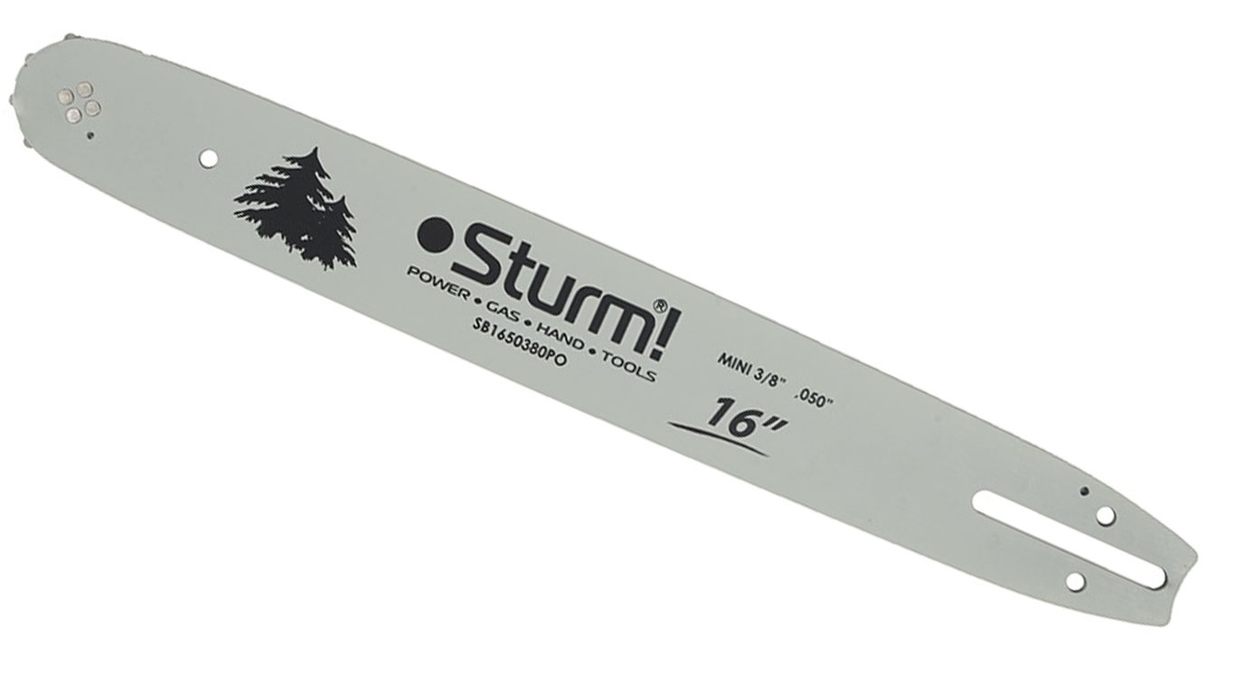 Пильная шина 16" Sturm (3/8", 1,3 мм, 57 зв)