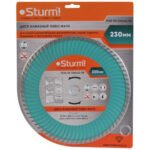 Алмазный диск Sturm 9020-04-230x22-TW 230 мм Turbo Wave