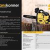 Бензопила HANSKONNER HGC1416 — изображение 3
