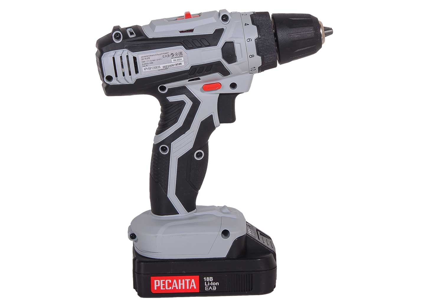 Аккумуляторный шуруповерт Ресанта ДА-18-2ЛК Аккумуляторный шуруповерт Ресанта ДА-18-2ЛК — изображение 9