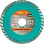 Алмазный диск Sturm 9020-04-125x22-TW 125 мм для бетона и кирпича