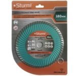 Алмазный диск Turbo Wave 180мм Sturm! 9020-04-180x22-TW