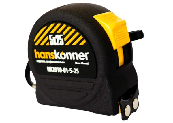Рулетка Hanskonner HK2010-01-5-25