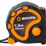 Рулетка Вихрь 7,5мх25мм