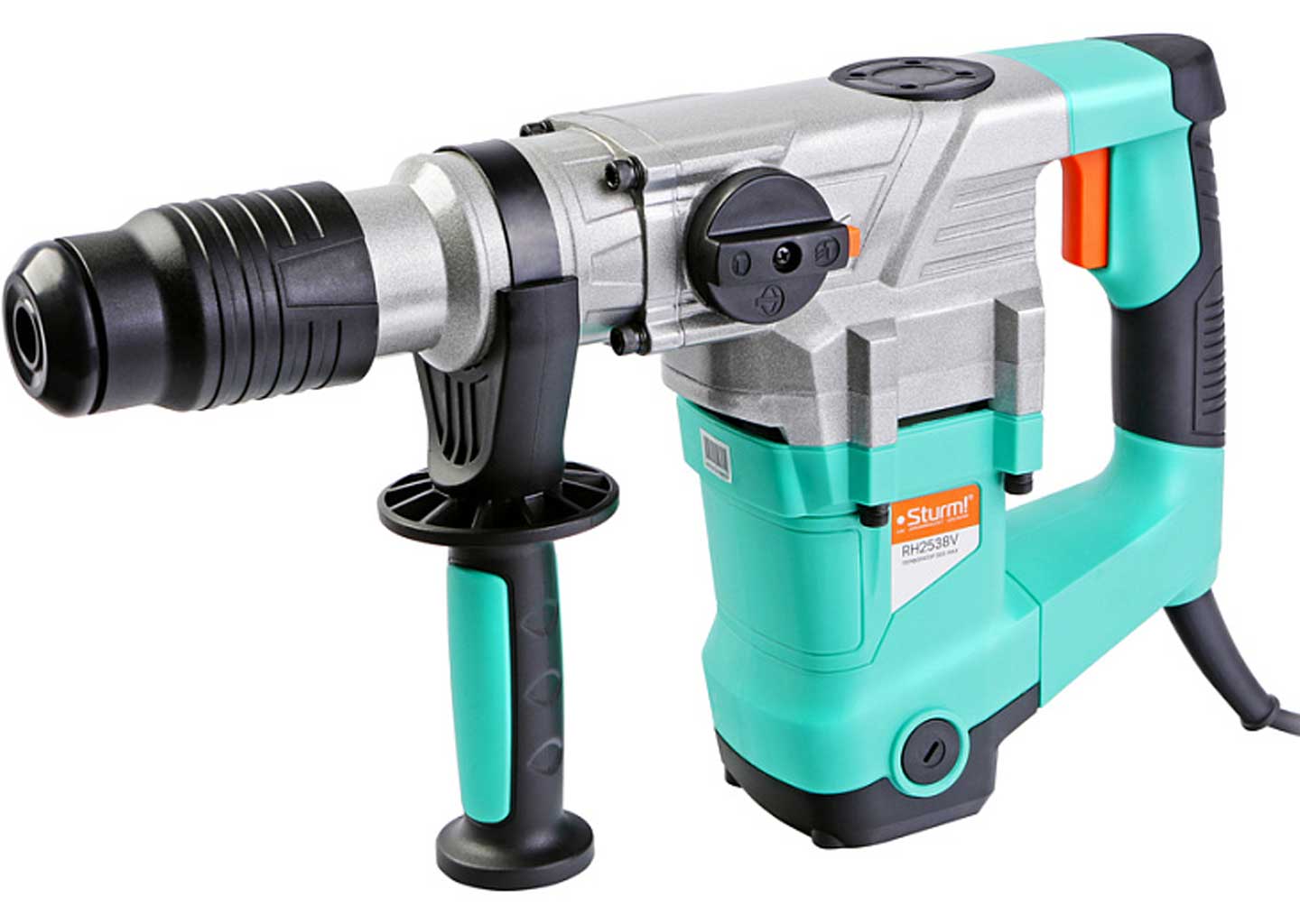 Перфоратор SDS MAX Sturm RH2538V 1900 Вт 10 Дж в кейсе