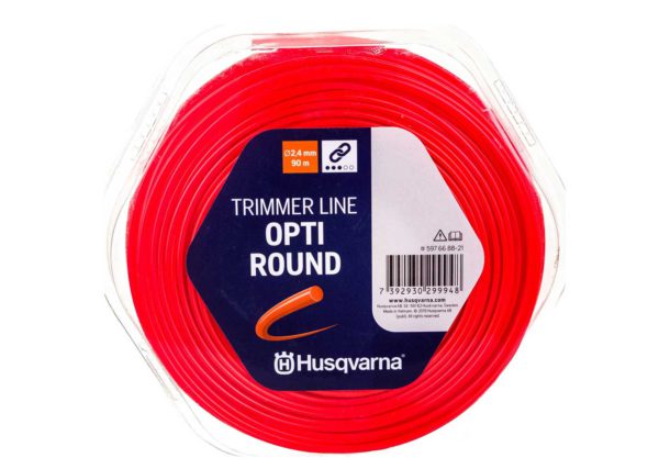 Корд триммерный Ø 2.4 мм; 90 м; круг Husqvarna Opti Round 5976688-21