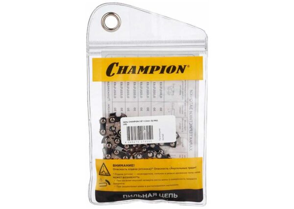 Цепь CHAMPION A050-VS-52E SKIP, 14", 3/8″, 1.3 мм, 52 звена