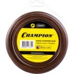 Леска для триммера CHAMPION Nylplus Square Ø3.0 мм квадратная 23 м