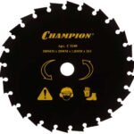 Нож для триммера Champion C5109 с долотообразными зубьями для сучковатых кустарников