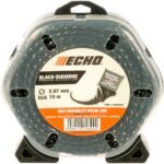 Леска для триммера ECHO Black Diamond Line Ø2.7 мм 10 м витой квадрат