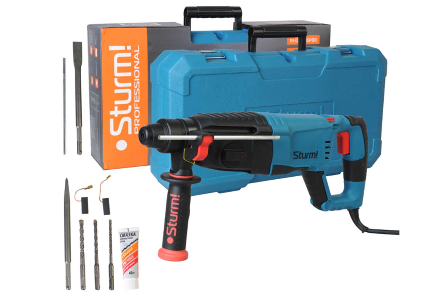 Перфоратор SDS-Plus Sturm! RH25956PBR Перфоратор SDS-Plus Sturm! RH25956PBR — изображение 12