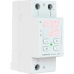 Реле напряжения с контролем тока welrok VI-63 red