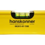 Алюминиевый уровень Hanskonner HK2015-01-1500 с магнитами