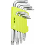 Набор ключей TORX ON 04-03-007 9 шт. CrV с держателем
