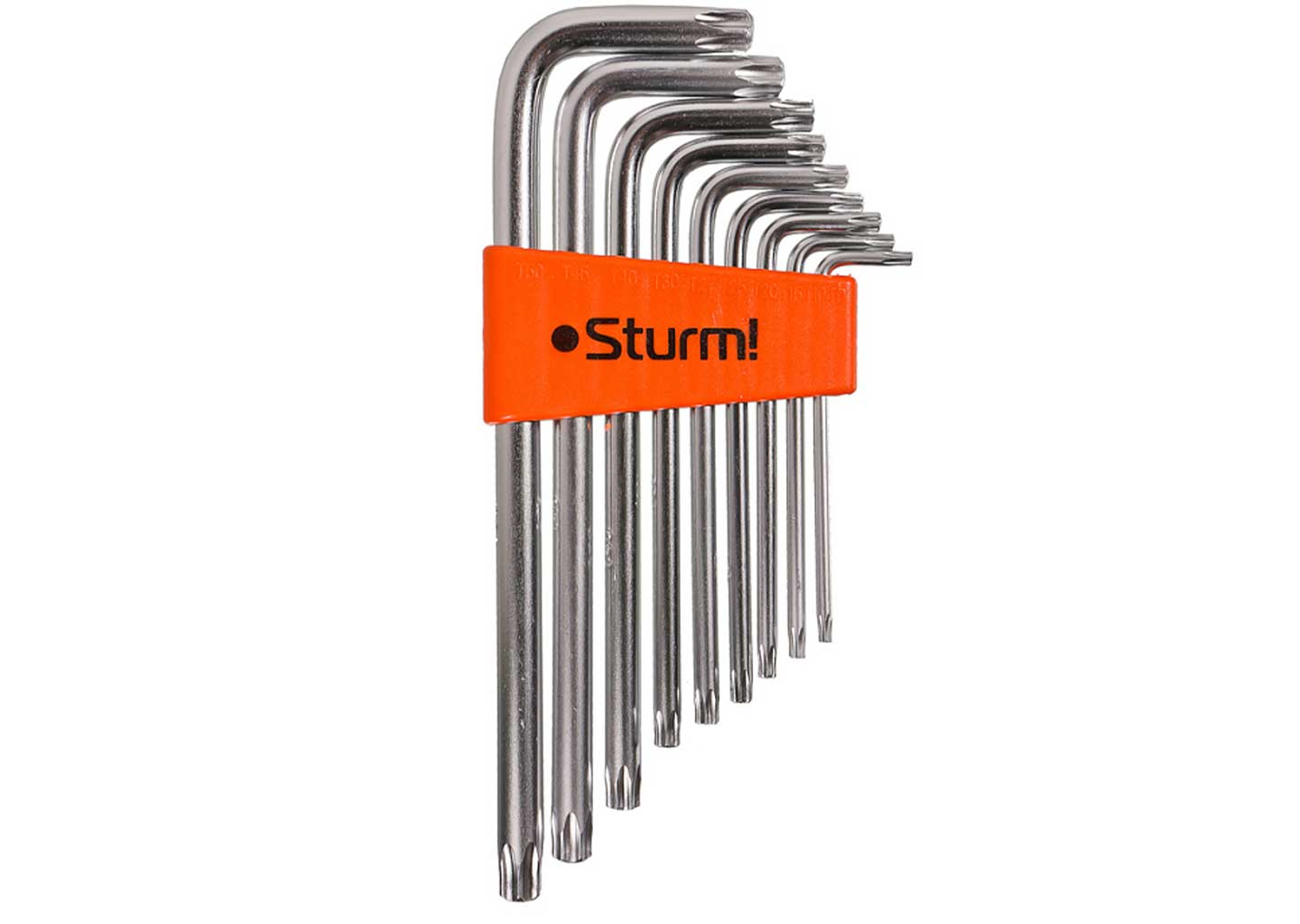 Набор TORX ключей Sturm 1045-04-9×9-TL с удлинённой формой
