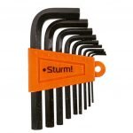Шестигранные ключи Sturm 1045-04-9×9 с держателем