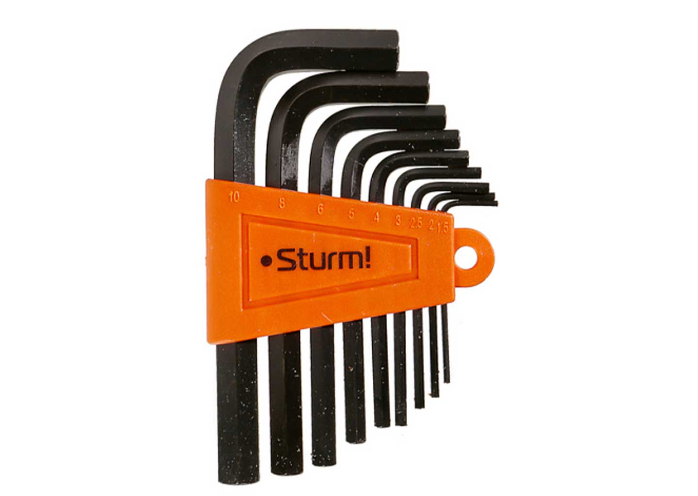 Шестигранные ключи Sturm 1045-04-9×9 с держателем