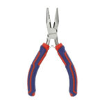 Длинногубцы мини WORKPRO WP231095 110 мм из стали CR-V