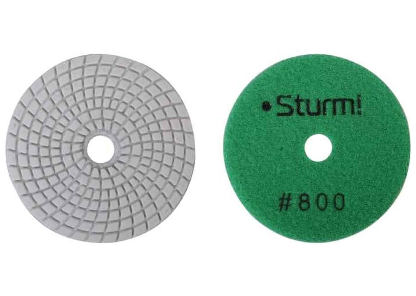 Алмазный гибкий шлифовальный круг Sturm! 9012-W100-800