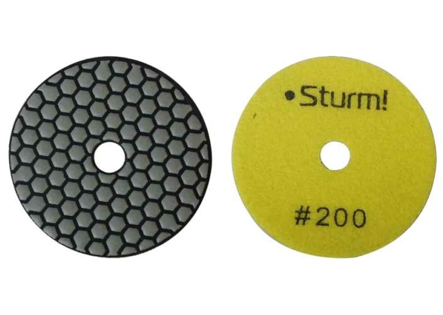 Алмазный гибкий шлифовальный круг Sturm! 9012-D100-200