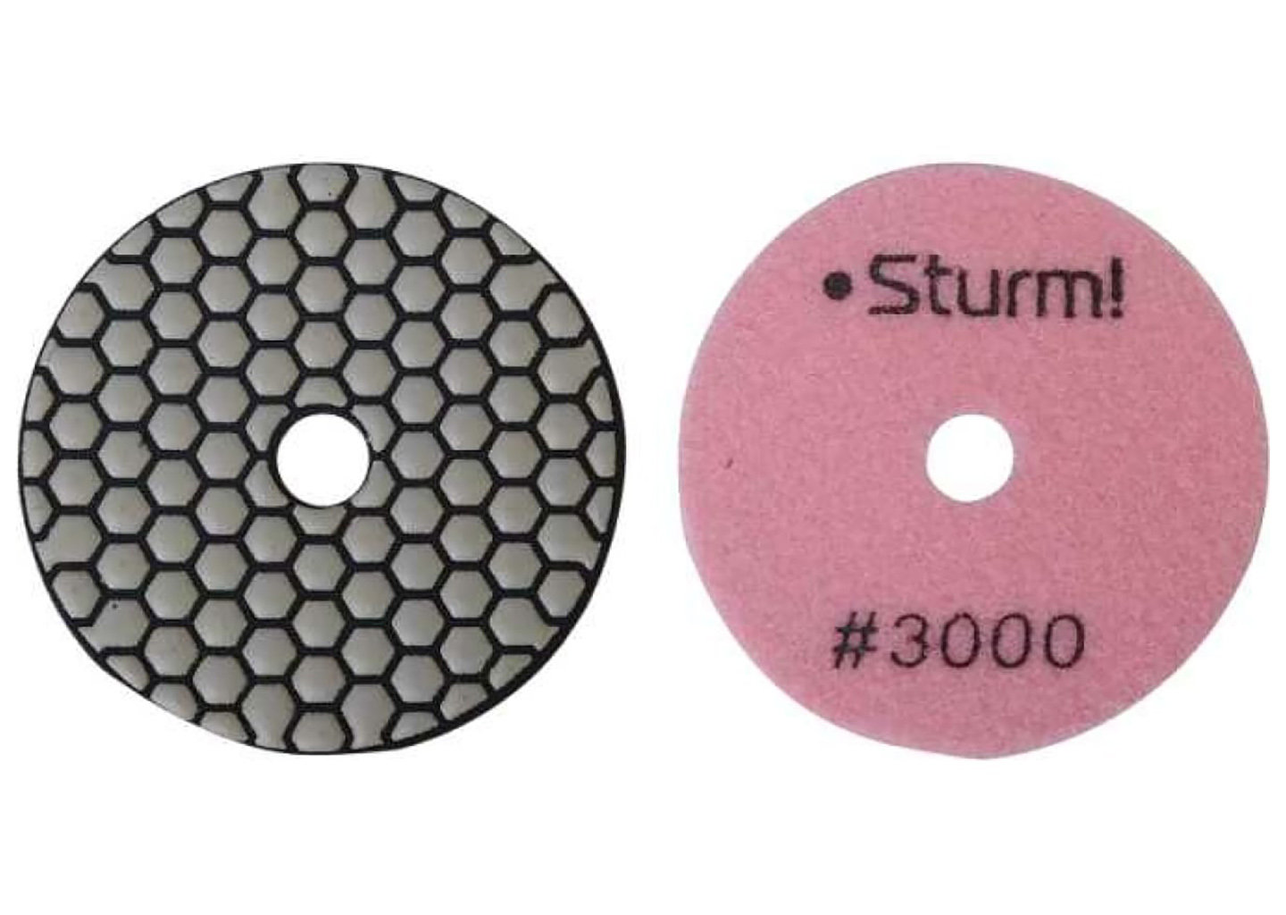 Алмазный гибкий шлифовальный круг Sturm! 9012-D100-3000