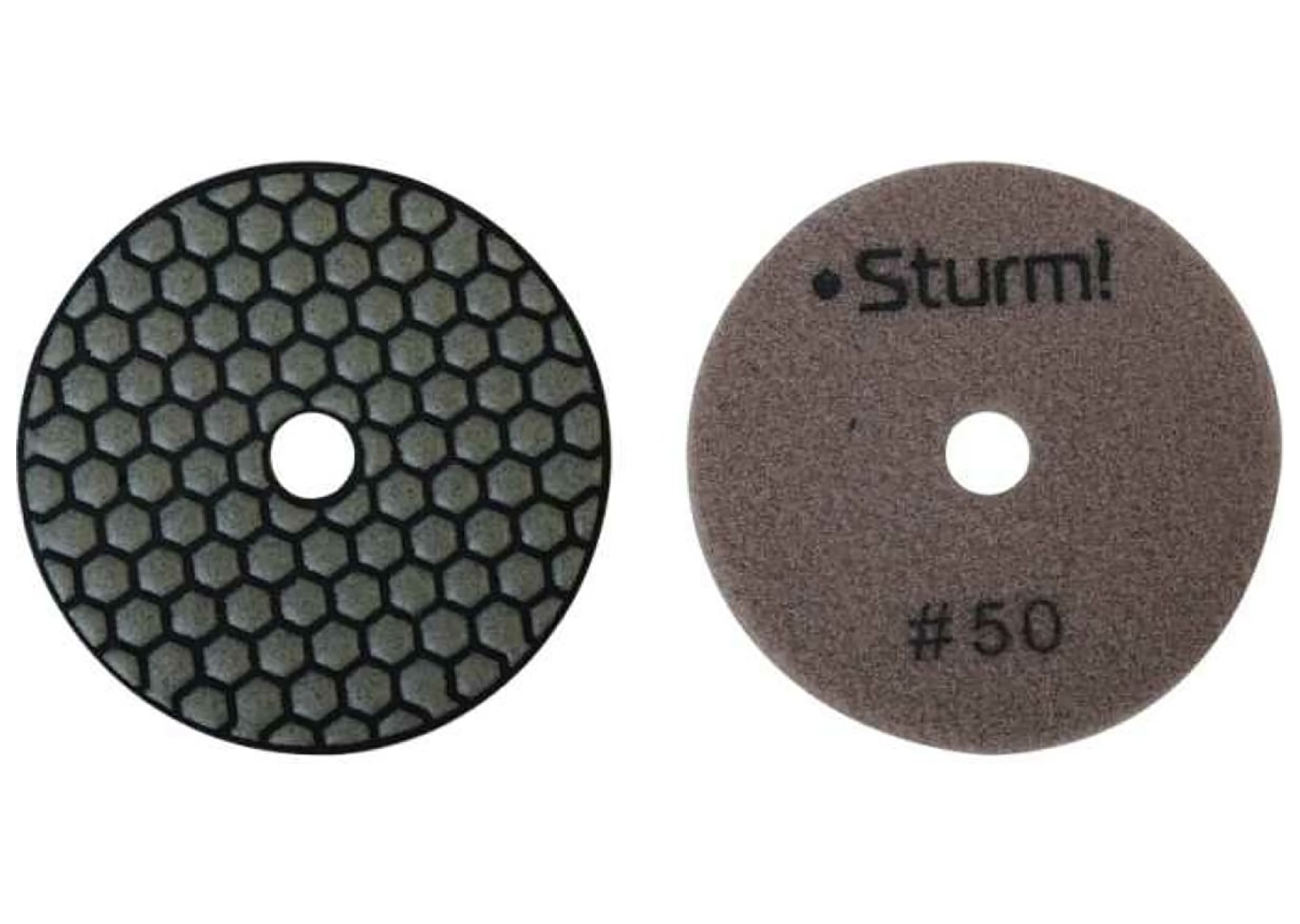Алмазный гибкий шлифовальный круг Sturm! 9012-D100-50