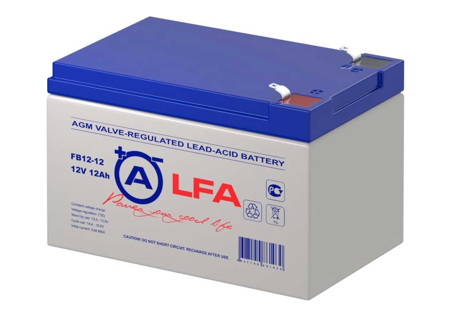 Аккумуляторная батарея LFA FB12-12 12В, 12АЧ