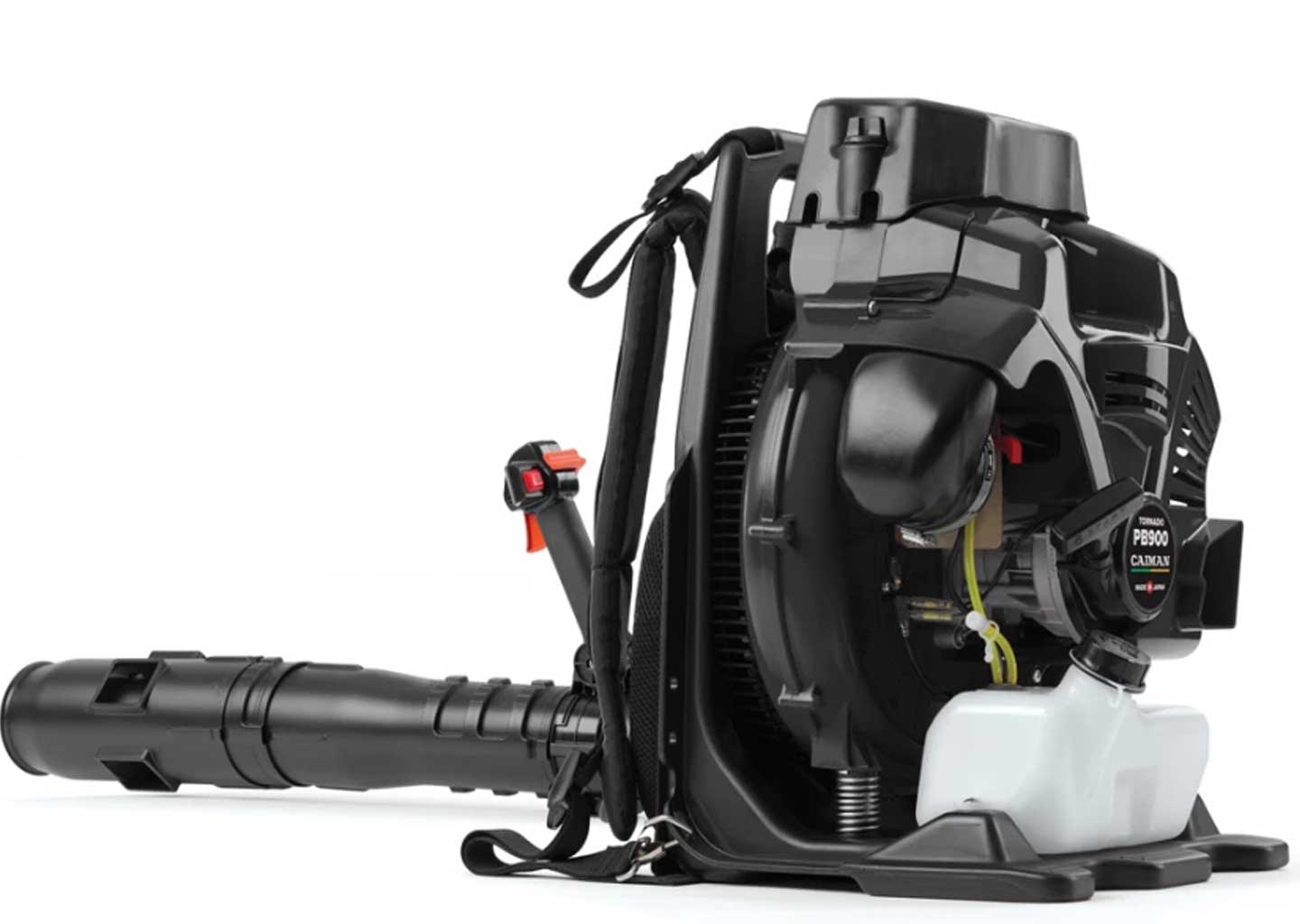 Ранцевая бензиновая воздуходувка CAIMAN PB900 Tornado — 4,5 л.с., 1730 м³/ч, до 100 м/с