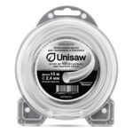 Леска для триммера Unisaw SPRO-07305 круглая белая 2.4 мм 15 м