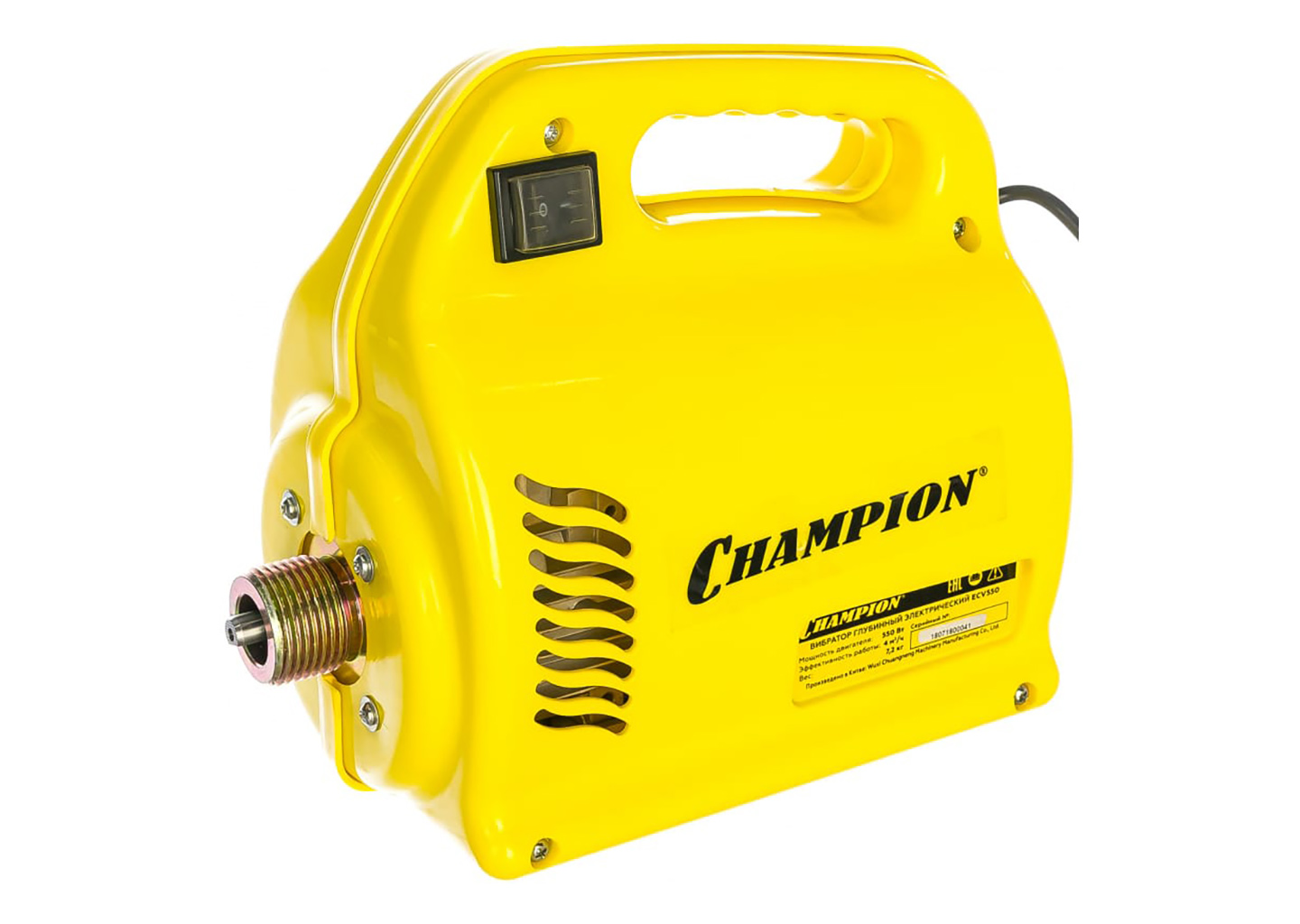 Глубинный электрический вибратор Champion ECV550