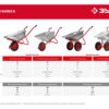 Садово-строительная двухколесная тачка Зубр Т-21 39952