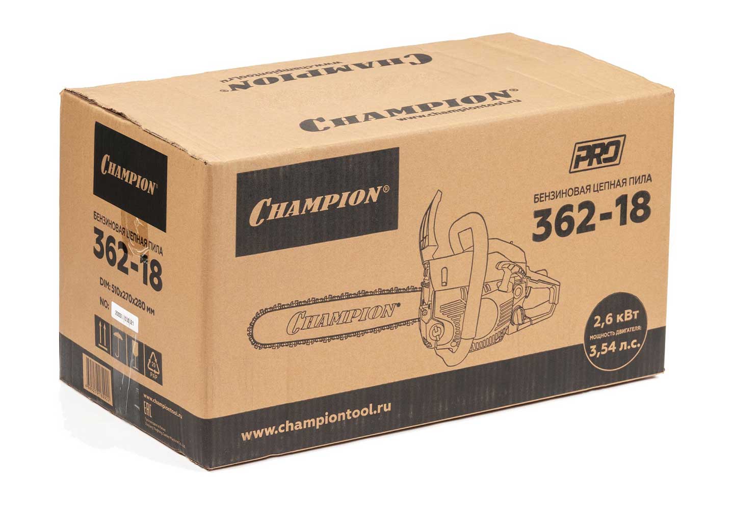 Бензопила CHAMPION 362-18 Бензопила CHAMPION 362-18 — изображение 14