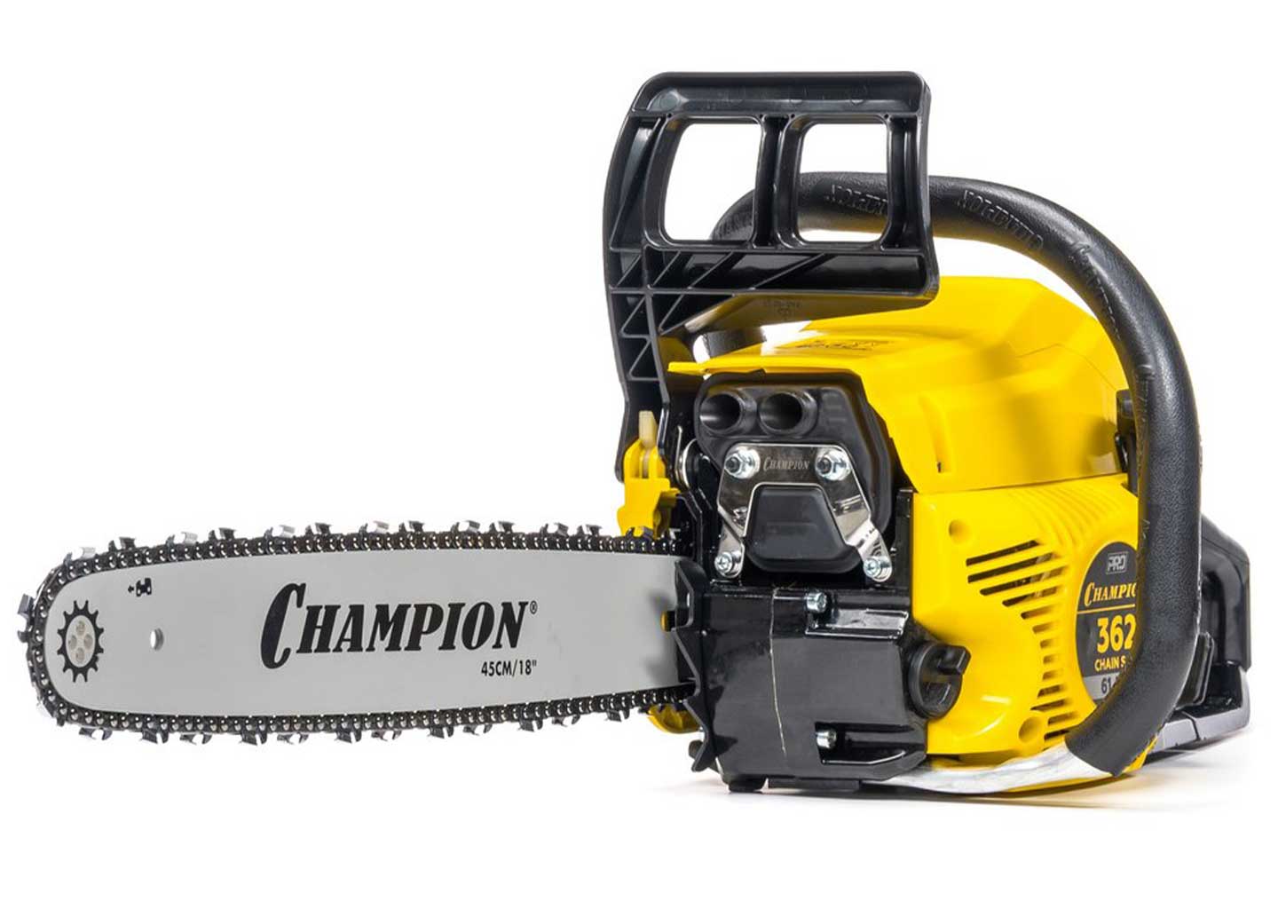 Бензопила CHAMPION 362-18 бензопила CHAMPION 362-18 с шиной 45 см — мощная пила 3,54 л.с. для валки деревьев