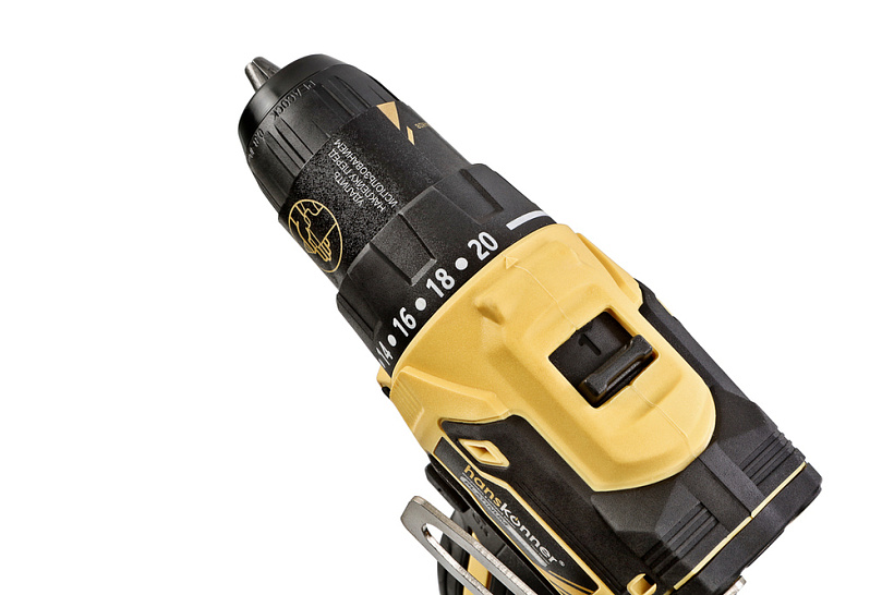 Шуруповерт аккумуляторный Hanskonner HCD1645BLC Шуруповерт аккумуляторный Hanskonner HCD1645BLC — изображение 3