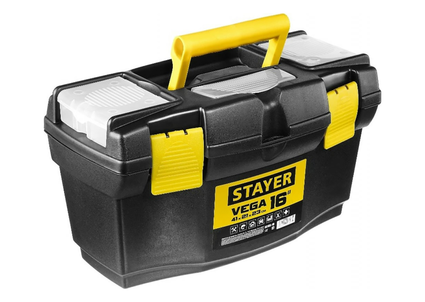 Пластиковый ящик для инструментов STAYER VEGA-16 38105-16