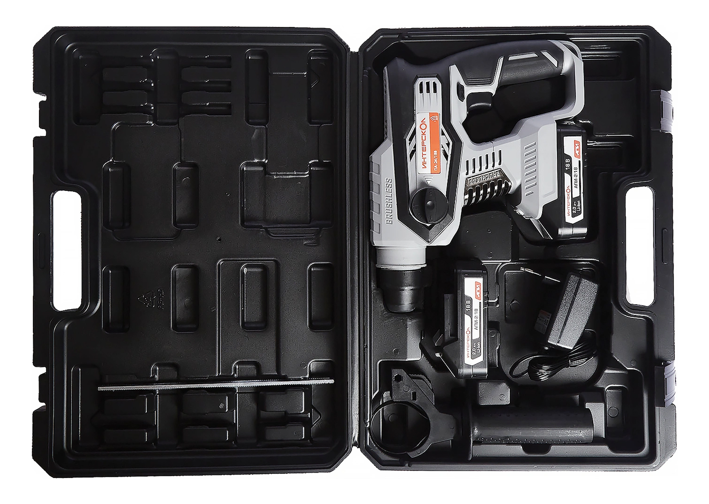 Аккумуляторный перфоратор SDS-Plus Интерскол ПА-24/18В 579.2.2.70 Аккумуляторный перфоратор SDS-Plus Интерскол ПА-24/18В 579.2.2.70 — изображение 5