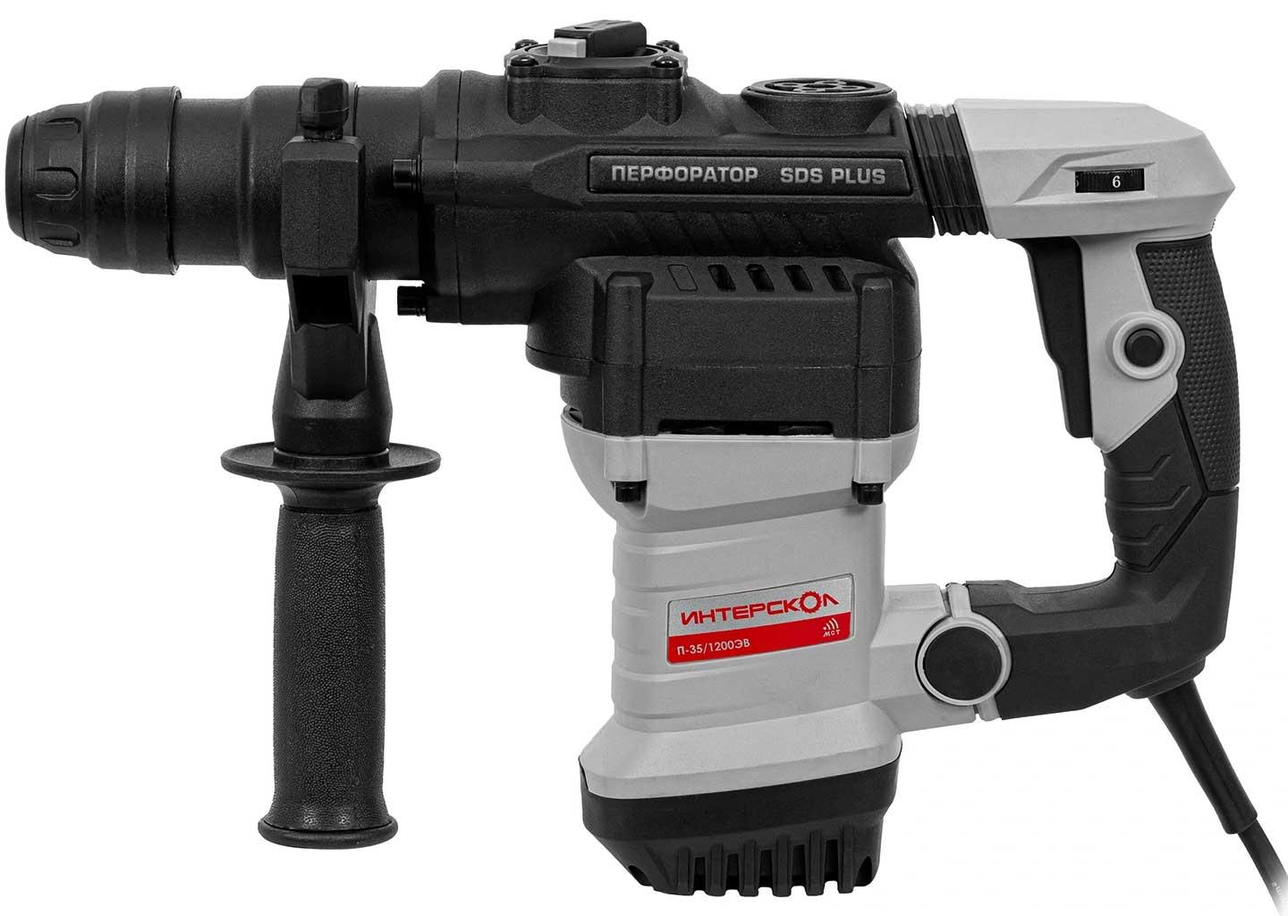 Перфоратор SDS plus Интерскол П-35/1200ЭВ Перфоратор SDS plus Интерскол П-35/1200ЭВ — изображение 2