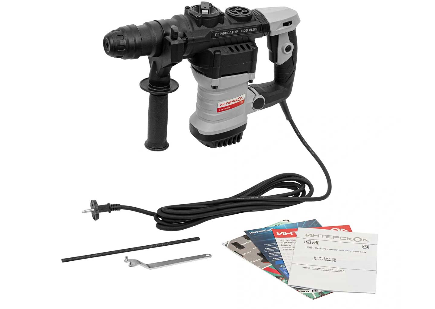 Перфоратор SDS plus Интерскол П-35/1200ЭВ Перфоратор SDS plus Интерскол П-35/1200ЭВ — изображение 4