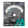 Твердосплавный пильный диск по алюминию и пластику METALLICA Optima 255x30/25.4 мм, 100 зубов, Т=3.0 мм — изображение 3