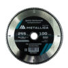 Твердосплавный пильный диск по алюминию и пластику METALLICA Optima 255x30/25.4 мм, 100 зубов, Т=3.0 мм — изображение 5