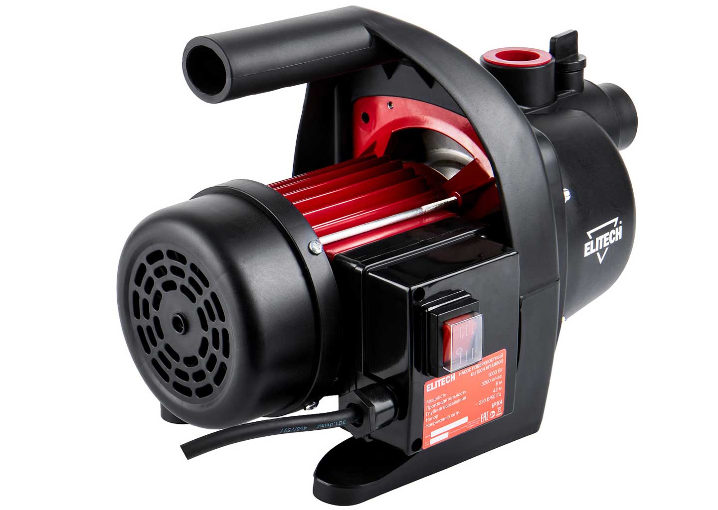 Насос поверхностный Elitech НП 1000П Насос поверхностный Elitech НП 1000П — изображение 3