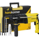 Перфоратор SDS Plus Hanskonner HRH0822RE 600 Вт в кейсе, кабель 4 м