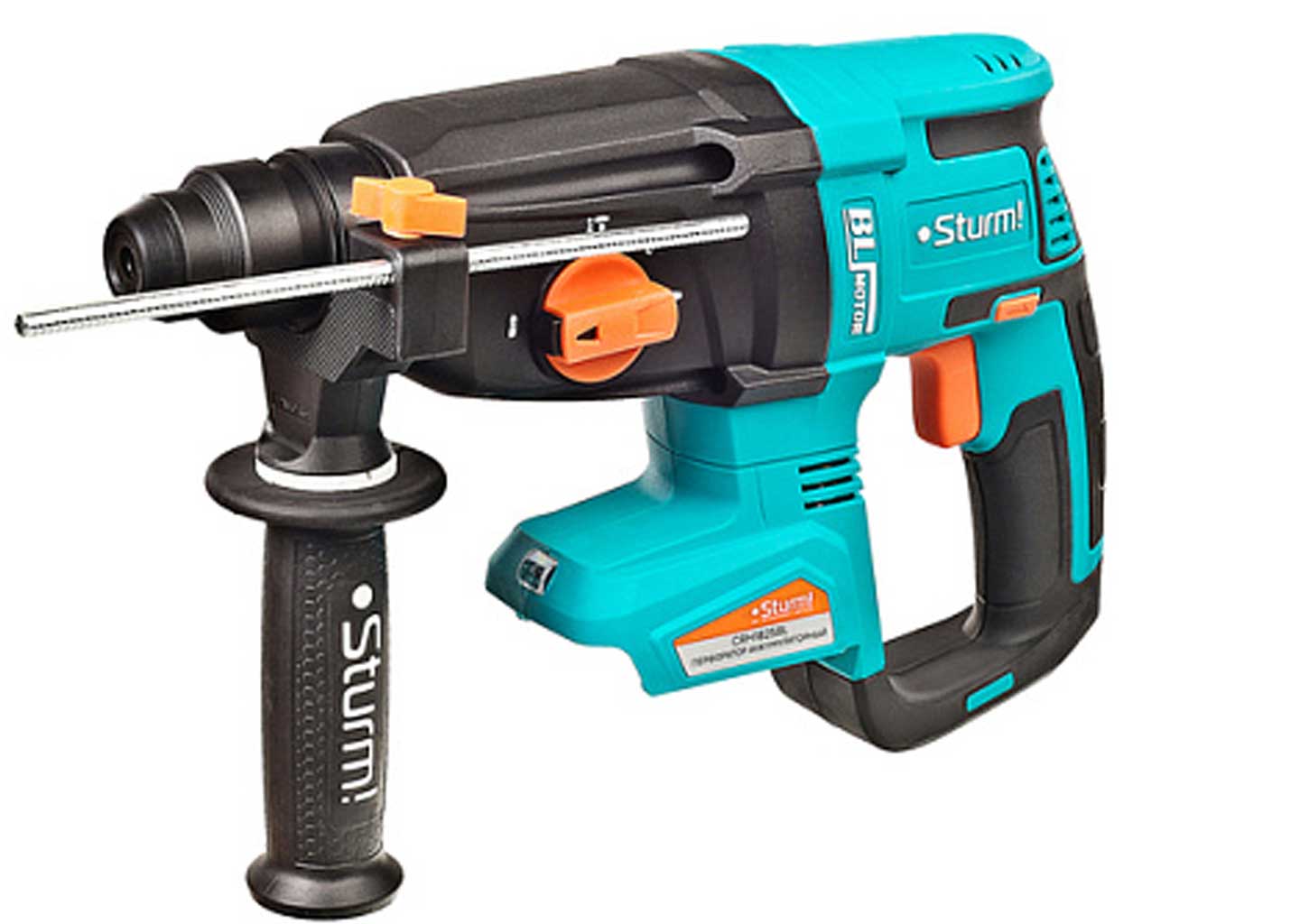 Аккумуляторный перфоратор SDS Plus Sturm! CRH1825BL 18 В 2.5 Дж с подсветкой