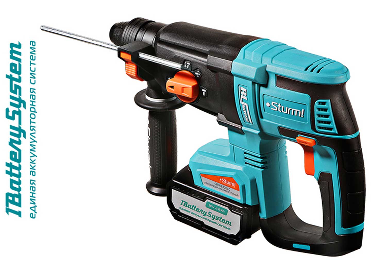 Аккумуляторный перфоратор SDS Plus Sturm! CRH1832BLC Аккумуляторный перфоратор SDS Plus Sturm! CRH1832BLC — изображение 7