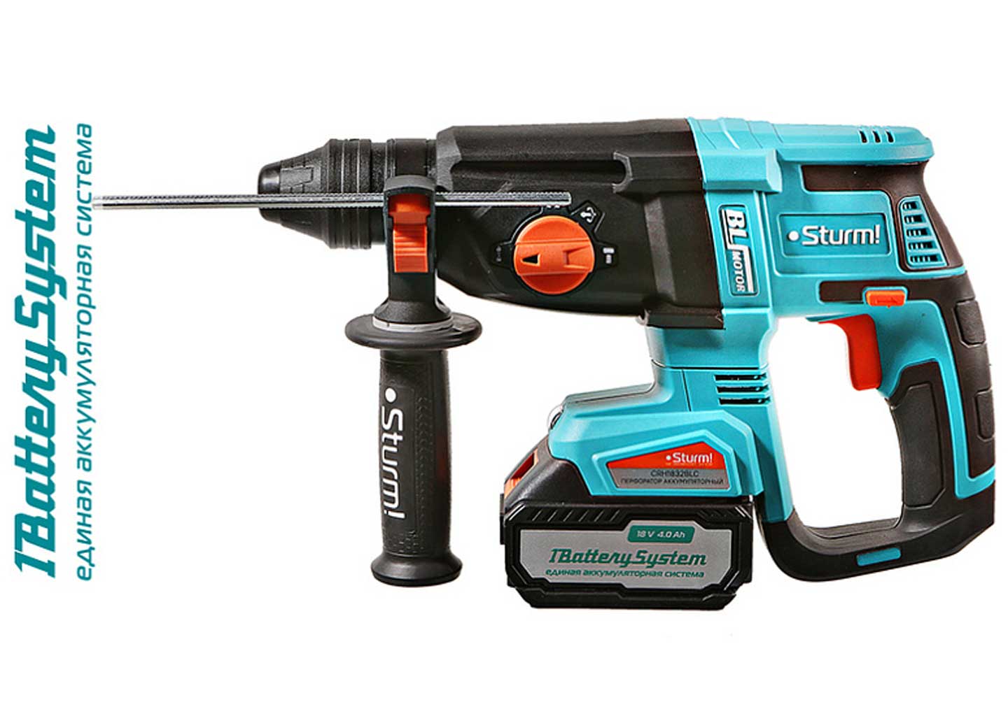 Аккумуляторный перфоратор SDS Plus Sturm! CRH1832BLC Аккумуляторный перфоратор SDS Plus Sturm! CRH1832BLC — изображение 10