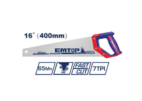 Ножовка по дереву EMTOP EHAS4002