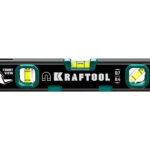 Уровень KRAFTOOL 34784 300 мм с магнитами и зеркальной колбой
