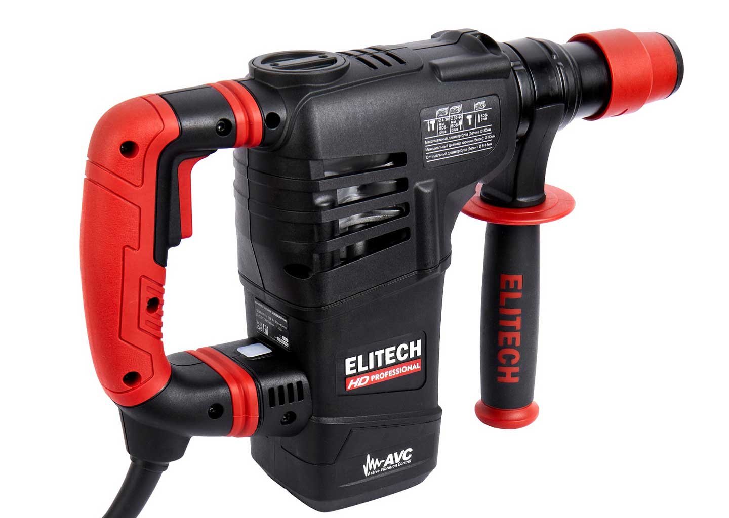 Перфоратор SDS-plus ELITECH HD RH 1130E (E2205.018.01) Перфоратор SDS-plus ELITECH HD RH 1130E (E2205.018.01) — изображение 5