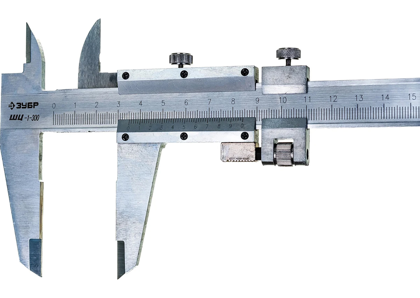 Стальной штангенциркуль ЗУБР ШЦ-1-300 Профессионал 34514-300